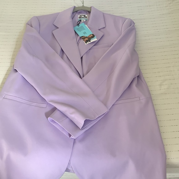 Women's Oversized Watercolor Blazer - Future Collective - Picture 14 of 14